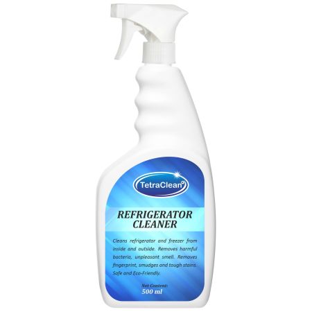 TetraClean Refrigerator Cleaner – 500ml | Anti-Bacterial Fridge & Freezer Cleaning Spray